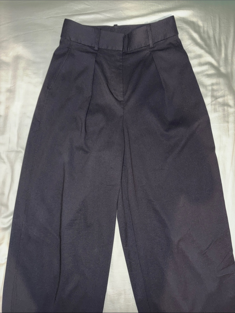 Lululemon High-Waist Wide Leg Dress Pants - Black